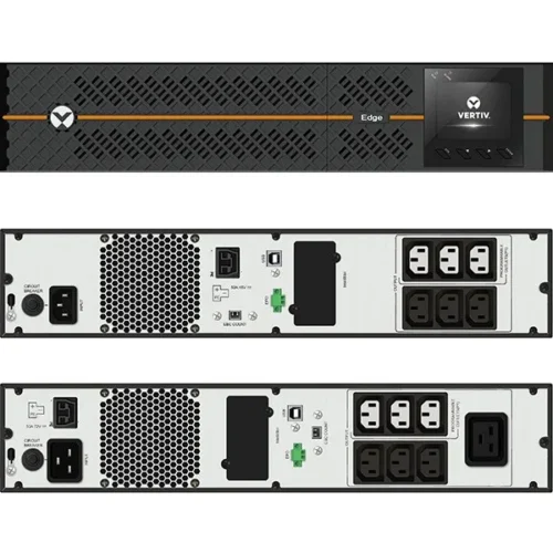 Alternative view of Vertiv UPS EDGE 3000VA/2700W 6xC13,1xC19
