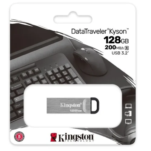 Alternative view of Kingston Pendrive Kyson DTKN/128 USB 3.2 Gen1