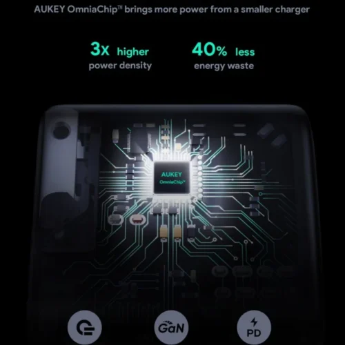 AUKEY PA-B3 Omnia GaN u ltrafast мрежово зарядно