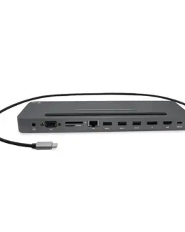 Alternative view of i-tec i-tec USB-C Metal Ergon omic Dock PD 85W