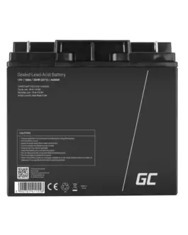 Alternative view of Green Cell Battery AGM GC 12V 18Ah