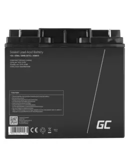 Alternative view of Green Cell Battery AGM GC 12V 20Ah