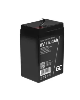 Green Cell Battery AGM GC 6V 5Ah