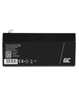 Alternative view of Green Cell Battery AGM GC 12V 3.3Ah