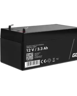 Green Cell Battery AGM GC 12V 3.3Ah