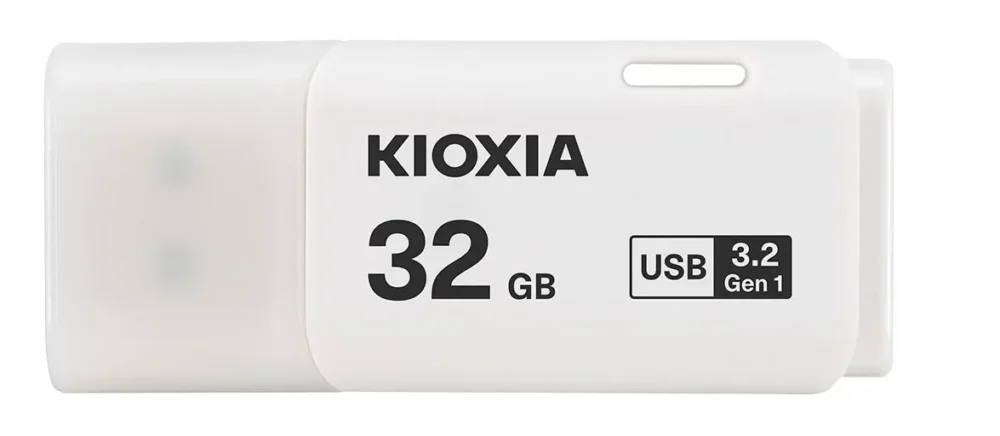 Kioxia Pendrive Hayabusa U301 32GB USB 3.2. gen.1 бял