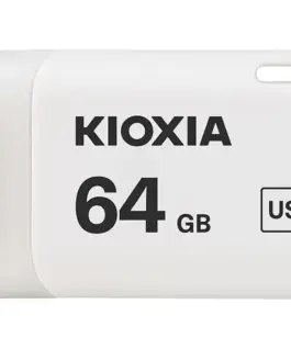 Kioxia Pendrive Hayabusa U301 64GB USB 3.2. gen.1 бял