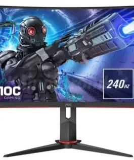 AOC Monitor C32G2ZE/BK 31.5 inch ;VA Curved 240Hz HDMIx2 DP