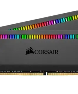Corsair памет DDR4 Dominator Platinum RGB 16GB/3200 (2*8GB) CL16 черен