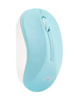 Natec Wireless мишка Toucan blue-бял