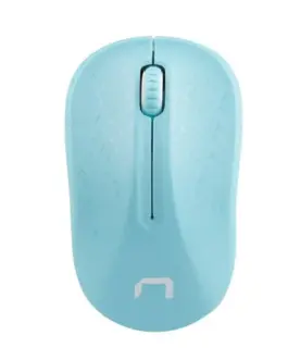 Alternative view of Natec Wireless мишка Toucan blue-бял