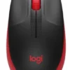 Logitech M190 Wireless мишка червен 910-00590