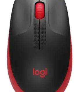 Logitech M190 Wireless мишка червен 910-00590