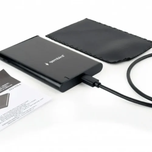 Alternative view of Gembird USB 3.1 2.5 Enclosure черен