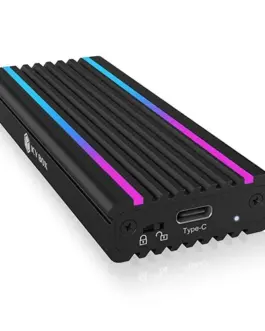 IcyBox ICY BOX IB-1824ML-C31 M.2 NVMe case with RGB