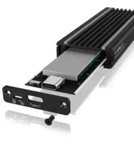 IcyBox ICY BOX IB-1824ML-C31 M.2 NVMe case with RGB