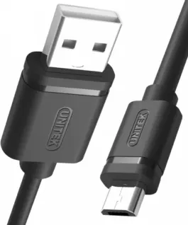 Alternative view of Unitek USB - microUSB кабел 2.0 1,5M, M/M, Y-C434GBK