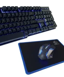 Rebeltec Gaming kit:keyboard+mous +pad+headphone