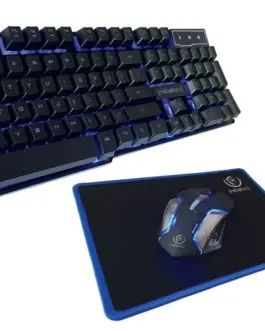 Rebeltec Gaming kit:keyboard+mous +pad+headphone