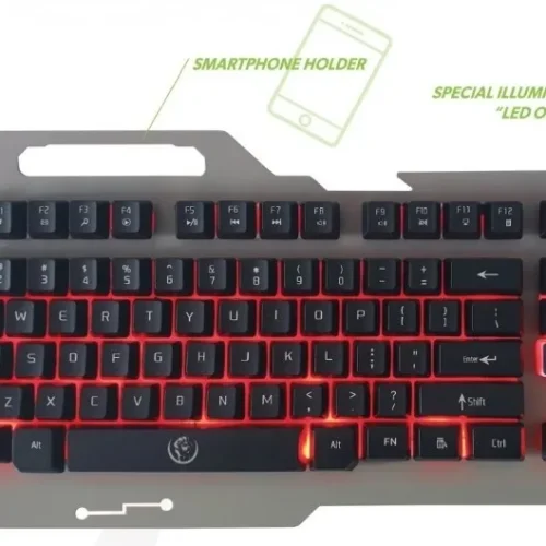 Rebeltec Game keyboard steel body Rebeltec DISCOVERY 2