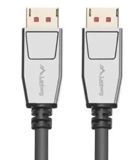 Alternative view of Lanberg Кабел DisplayPort M/M 0.5 20 PIN V1.4 1.8M 8K черен