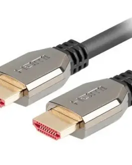 Alternative view of Lanberg кабел HDMI M/M 0.5 m 8K 60HZ черен