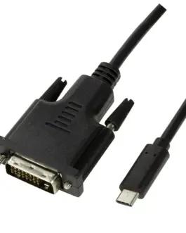 Alternative view of LogiLink USB-C to DVI кабел 1,8m