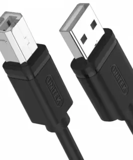 Alternative view of Unitek USB 2.0 кабел AM-BM, 3M, Y-C420GBK