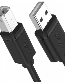 Alternative view of Unitek USB 2.0 кабел AM-BM, 3M, Y-C420GBK