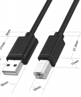 Unitek USB 2.0 кабел AM-BM