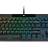 Corsair Keyboard K100 OPX RGB черен