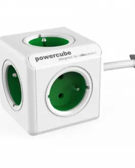 Allocacoc PowerCube Extended 1,5m 2300 зелен