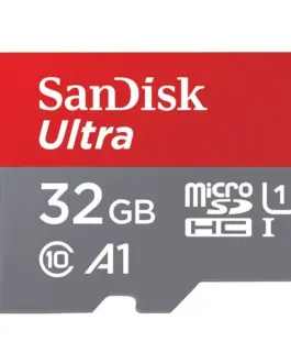 SanDisk Ultra microSDHC 32GB 120MB/s A1 + адаптер SD