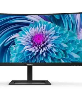 Philips Monitor 346E2CUAE 34 inch VA Curved HDMI DP USB-C height adjustment