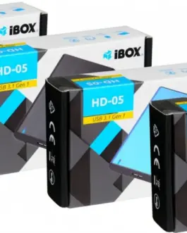 Alternative view of iBOX Hard disk case IBOX HD-05 2.5 USB 3.1 Blue
