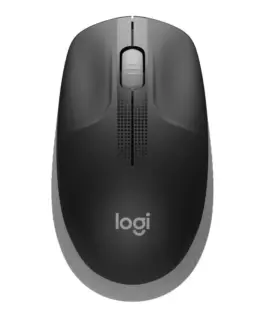Logitech M190 Wireless мишка Mid сив