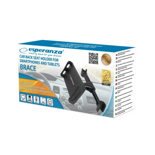 Alternative view of Esperanza CAR BACK SEAT HOLDER FOR SMARTPHONES TABLET