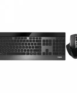 RAPOO Wirelessкомплект Muli-Mode 9900M черен