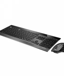 RAPOO Wirelessкомплект Muli-Mode 9900M черен