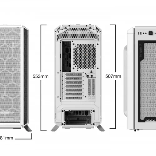 Alternative view of Be quiet! Be quiet SILENT BASE 802 Window бял BGW4