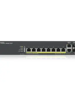 Alternative view of Zyxel GS220-10HP 8xGbE L2 PoE Switch 1Y NCC Pro Pack