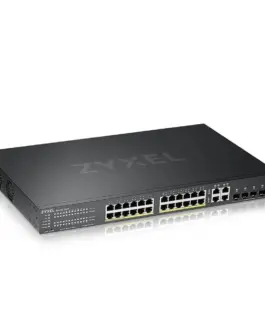 Alternative view of Zyxel GS2220-28HP 24xGbE L2 PoE Switch 1Y NCC Pro
