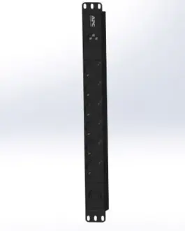 APC EPDU1010B-SCH Easy PDU Basic 1U 10A 6SCH,1C13