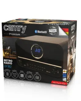 Alternative view of Camry Radio retro Camry CR1182 DAB+ USB BT