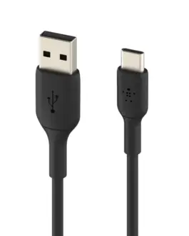 Alternative view of Belkin Belkin USB-C to USB-A кабел 1m черен