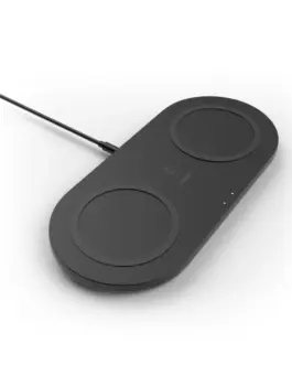 Belkin Wireless Charging Dual Pads 15W черен