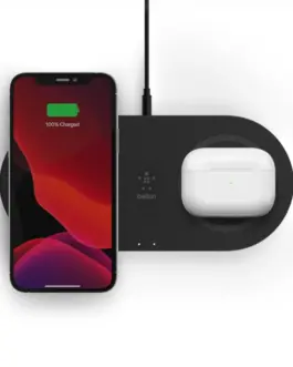 Alternative view of Belkin Wireless Charging Dual Pads 15W черен