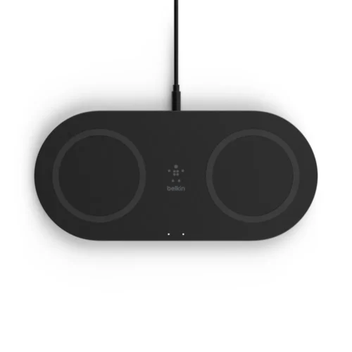 Belkin Wireless Charging Dual Pads 15W черен