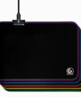 Gembird Gaming подложка за мишка M size with LED ights