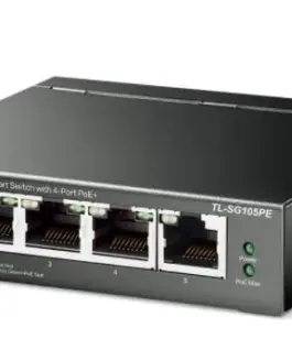 Alternative view of TP-LINK SG105PE Switch Smart 5xGb (4xPoE+)